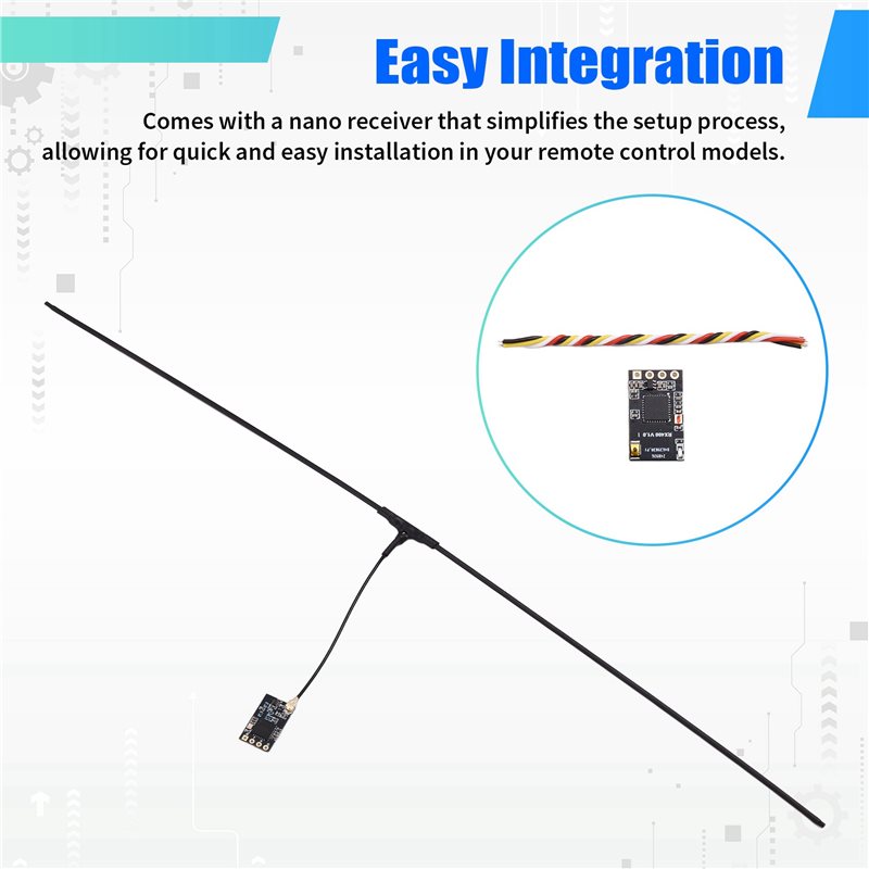 433Mhz Receiver Module - YSUN-5X 433MHz TX400 RX ナノ受信機 ELRSモジュール