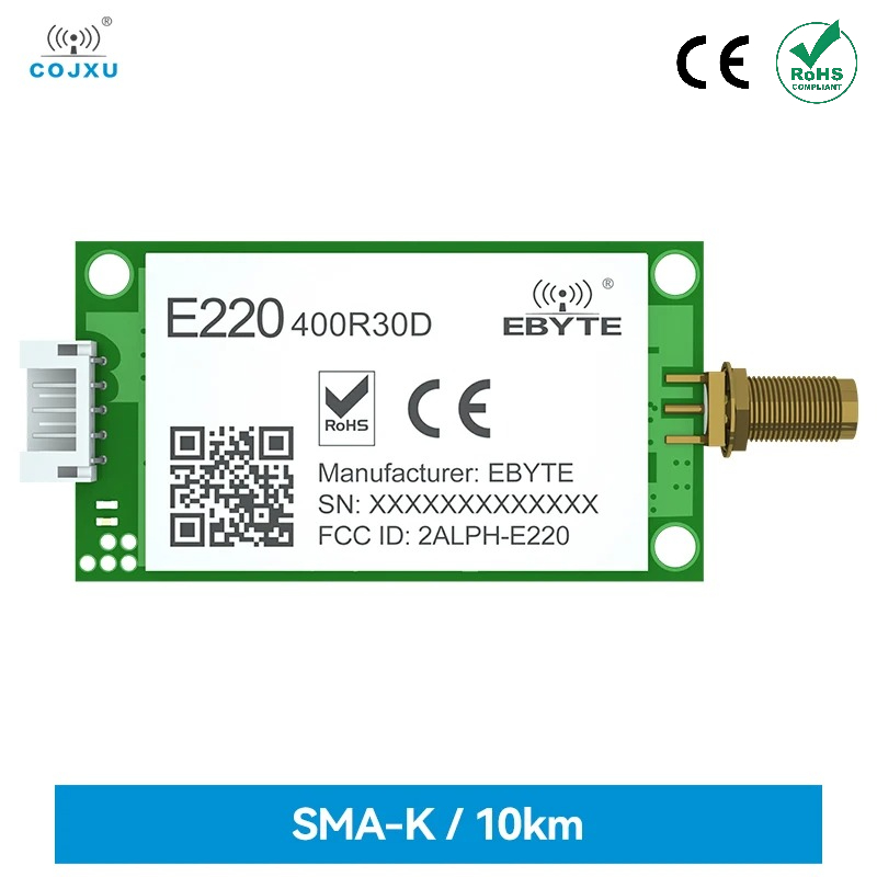 433Mhz Receiver Module - LLCC68 RS485 LoRa モジュール COJXU E220-400R30D
