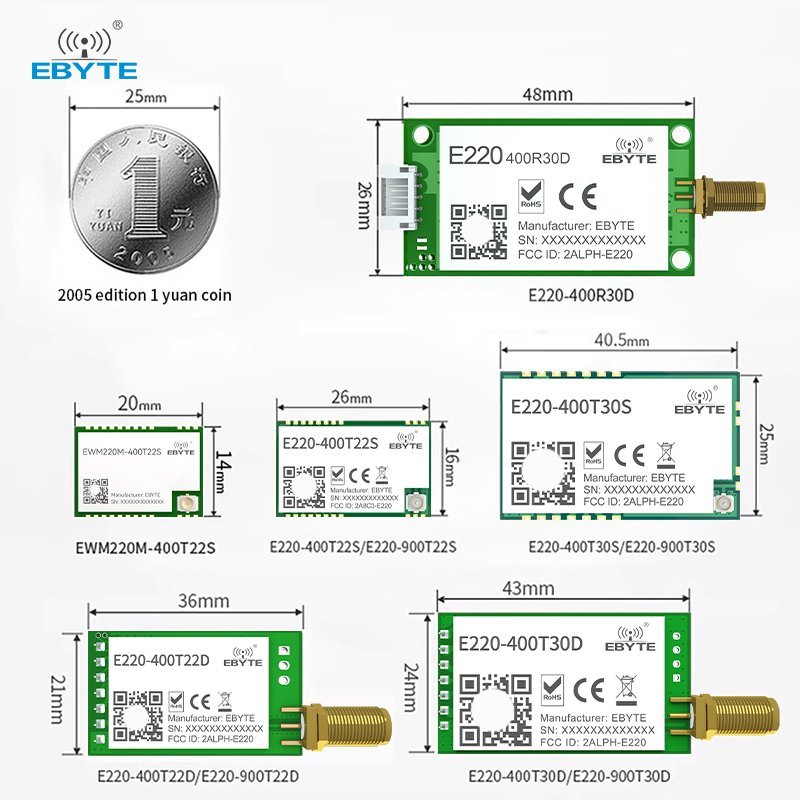LLCC68 LoRaモジュール UART 433MHz 8 - 433Mhz Receiver Module のレビューと価格