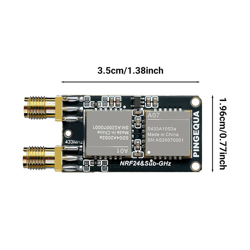 B27B NRF24+ CC1101 2.4GHz＆433M - 433Mhz Receiver Module のレビューと価格