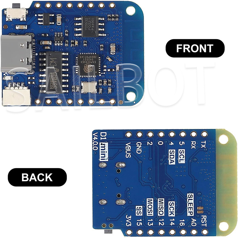 1-10 個 WeMos D1 ミニ ESP8266 WIF - Esp8266 Nodemcu Board のレビューと価格
