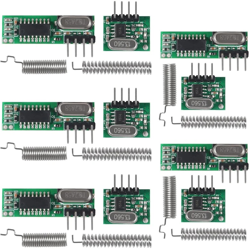 433MHzワイヤレスRF送受信機（アンテナ付き）、Ardu - 433Mhz Receiver Module のレビューと価格