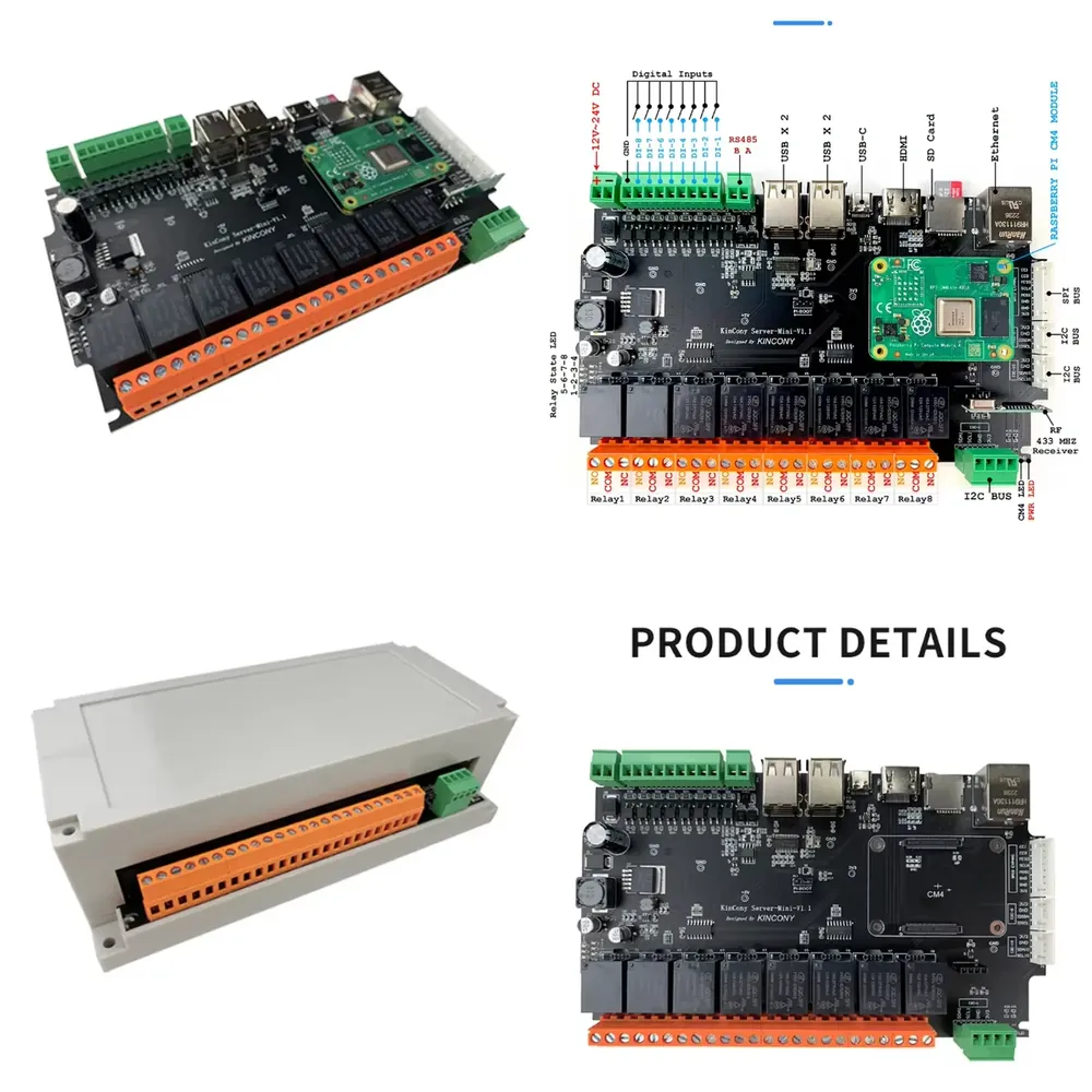 KinCony Raspberry Pi - サーバーミニ  - Home Automation Raspberry Pi のレビューと価格