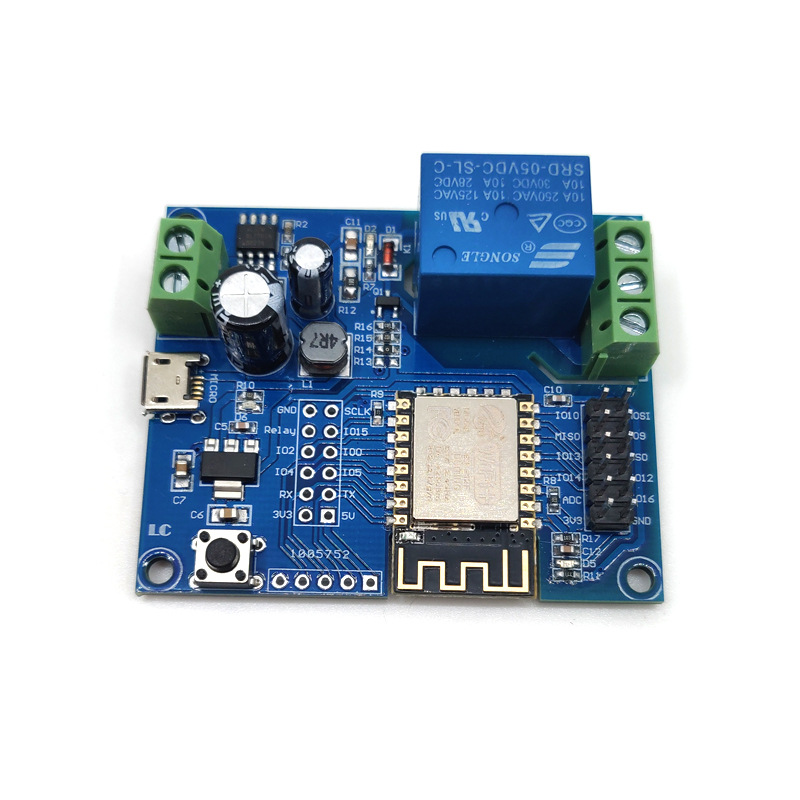 ESP8266 Wi-Fi対応シングルチャンネルリレーモジュ - Relay 8 Channel Board のレビューと価格